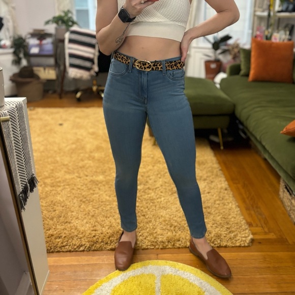 NWOT Banana Republic Super Stretch Denim High Rise Skinny Leggings Sz 4 27 - Picture 1 of 10